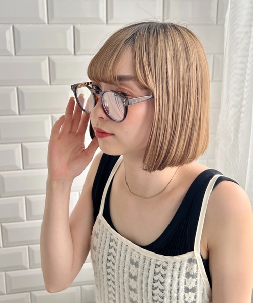 √nuage(ルートニュアージュ)の「セルフレーム伊達メガネ(メガネ・レディース・その他2/その他1/ブラウン/ブラック・FREE)」の10枚目の写真