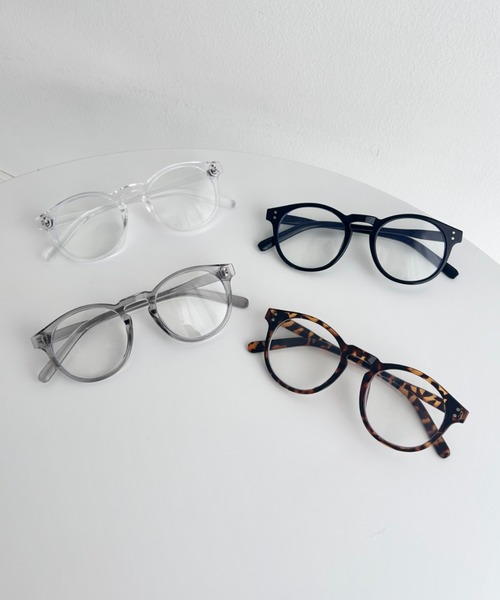 √nuage(ルートニュアージュ)の「セルフレーム伊達メガネ(メガネ・レディース・その他2/その他1/ブラウン/ブラック・FREE)」の5枚目の写真