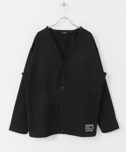 ITEMS URBANRESEARCH(アイテムズ アーバンリサーチ)の「4wayストレッチ ライトカーディガン(カーディガン/ボレロ・メンズ・ネイビー/ブラック・MEDIUM/LARGE)」の8枚目の写真
