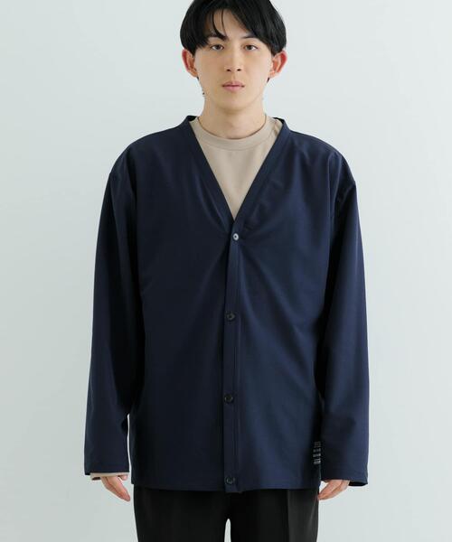 ITEMS URBANRESEARCH(アイテムズ アーバンリサーチ)の「4wayストレッチ ライトカーディガン(カーディガン/ボレロ・メンズ・ネイビー/ブラック・MEDIUM/LARGE)」の10枚目の写真