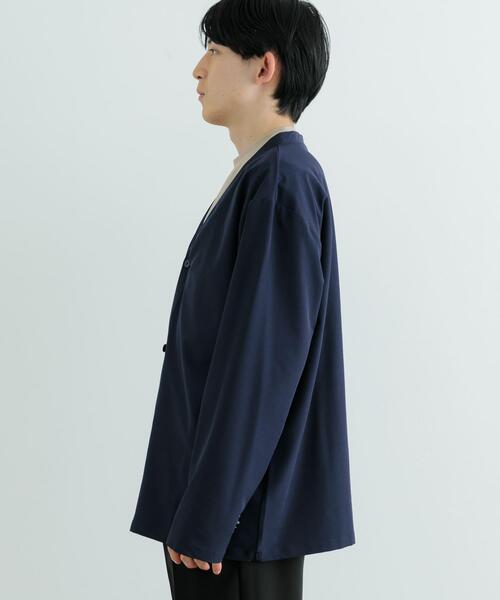 ITEMS URBANRESEARCH(アイテムズ アーバンリサーチ)の「4wayストレッチ ライトカーディガン(カーディガン/ボレロ・メンズ・ネイビー/ブラック・MEDIUM/LARGE)」の11枚目の写真