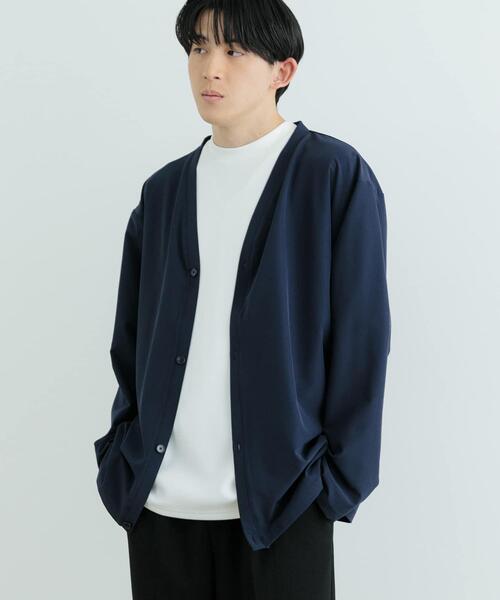ITEMS URBANRESEARCH(アイテムズ アーバンリサーチ)の「4wayストレッチ ライトカーディガン(カーディガン/ボレロ・メンズ・ネイビー/ブラック・MEDIUM/LARGE)」の16枚目の写真