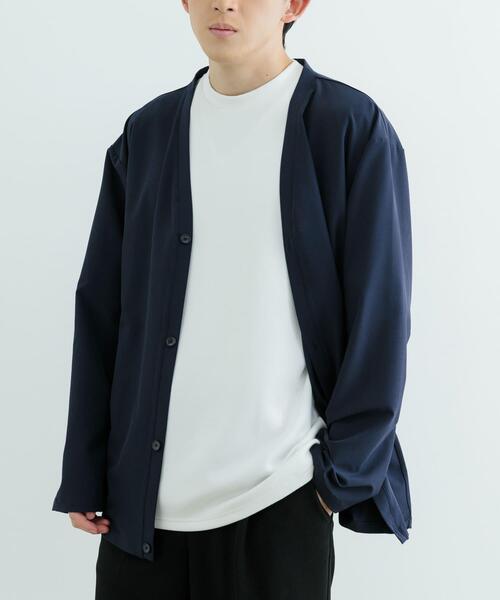 ITEMS URBANRESEARCH(アイテムズ アーバンリサーチ)の「4wayストレッチ ライトカーディガン(カーディガン/ボレロ・メンズ・ネイビー/ブラック・MEDIUM/LARGE)」の18枚目の写真