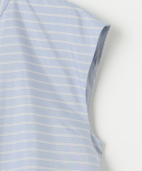 ANY SIS(エニィスィス)の「【洗える】クロップドシャツ ワンピース(シャツワンピース・レディース・ダルブルー系/スカイブルー系1・4)」の14枚目の写真