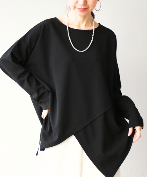 普通Tシャツ」から抜け出せる脱マンネリ変形ロングTシャツ（T