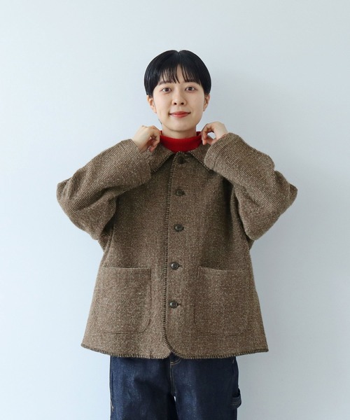 【セール】ウールアルパカ オーバーブルゾン（ブルゾン）｜PAR ICI（パーリッシィ）