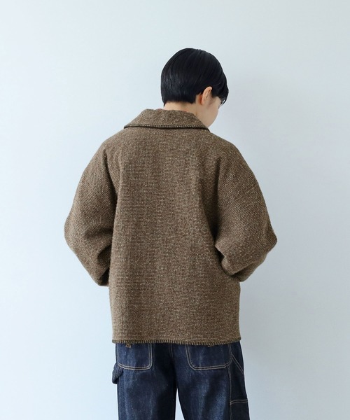 【セール】ウールアルパカ オーバーブルゾン（ブルゾン）｜PAR ICI（パーリッシィ）