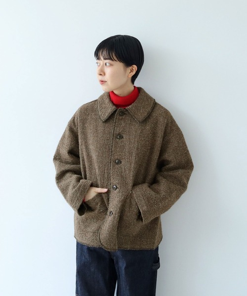 【セール】ウールアルパカ オーバーブルゾン（ブルゾン）｜PAR ICI（パーリッシィ）