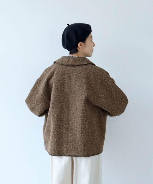 【セール】ウールアルパカ オーバーブルゾン（ブルゾン）｜PAR ICI（パーリッシィ）