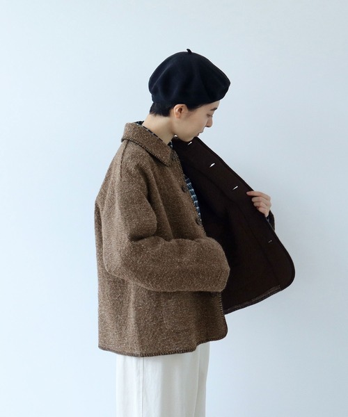 【セール】ウールアルパカ オーバーブルゾン（ブルゾン）｜PAR ICI（パーリッシィ）