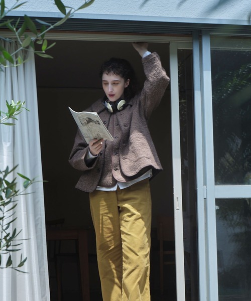 【セール】ウールアルパカ オーバーブルゾン（ブルゾン）｜PAR ICI（パーリッシィ）