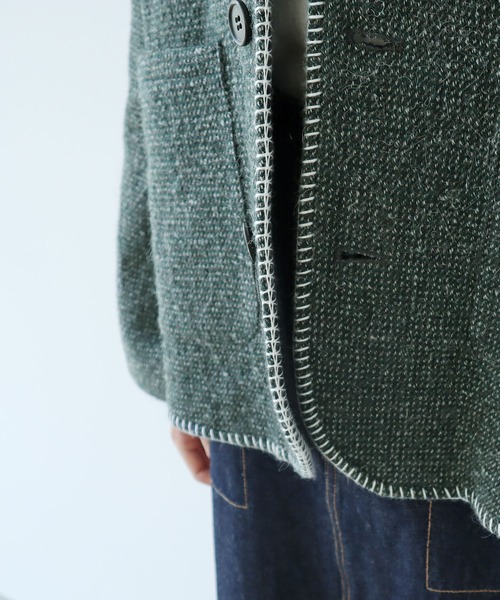 【セール】ウールアルパカ オーバーブルゾン（ブルゾン）｜PAR ICI（パーリッシィ）