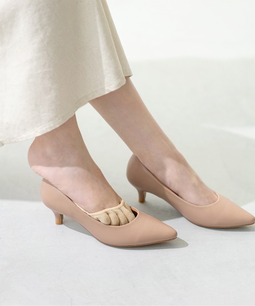 welleg（ウェレッグ）の「選べる2タイプ クッション付き 五本指 つま先ソックス（ソックス/靴下・レディース・ベージュ/ベージュ系/アイボリー/ホワイト系/ブラック系/ブラック・M）」の10枚目の写真