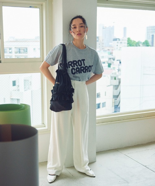 THEATRE PRODUCTS（シアタープロダクツ）の「ナイロンフロルトートバッグ（トートバッグ・レディース・ブラック・FREE）」の15枚目の写真