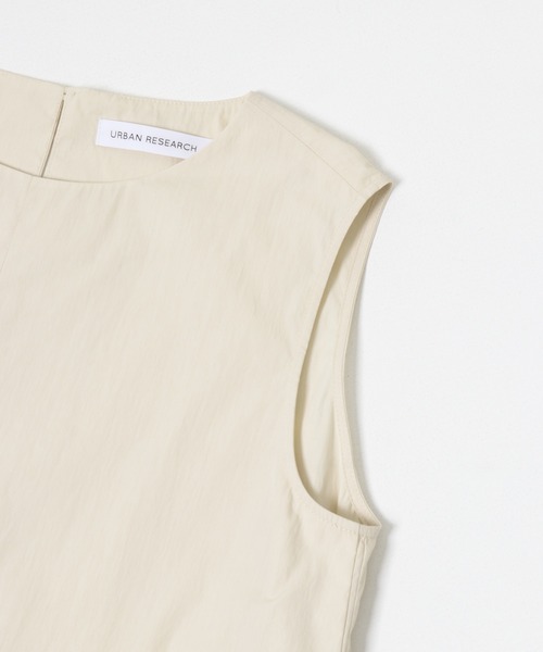 URBAN RESEARCH（アーバンリサーチ）の「綿ナイロンタックテントワンピース（ワンピース・レディース・ホワイト系その他/バーガンディー/ブラック・FREE）」の11枚目の写真