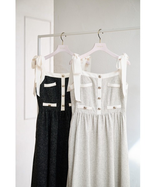 Robertson Tweed Long Dress / herlipto