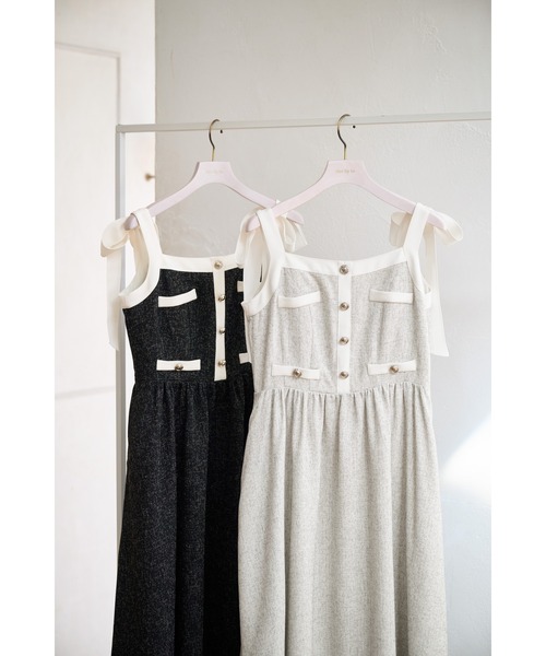 Verona Tweed Long Dress（ワンピース）｜Her lip to（ハー