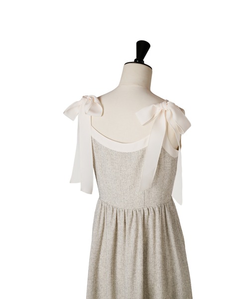 Verona Tweed Long Dress Her lip to 試着のみ 8月中旬発送】Verona Tweed Long Dress
