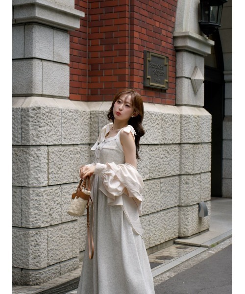 Verona Tweed Long Dress（ワンピース）｜Her lip to（ハー
