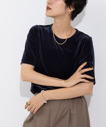 NOLLEY’S | シアーベロアTシャツ(Tシャツ/カットソー)