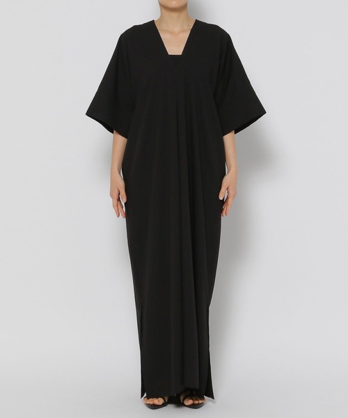 LEPSIM（レプシィム）の「【FOR I SERIES】Vネックアソートワンピース　132019（ワンピース・レディース・ブラック/グレー系その他/ブラウン系その他・FREE）」の11枚目の写真