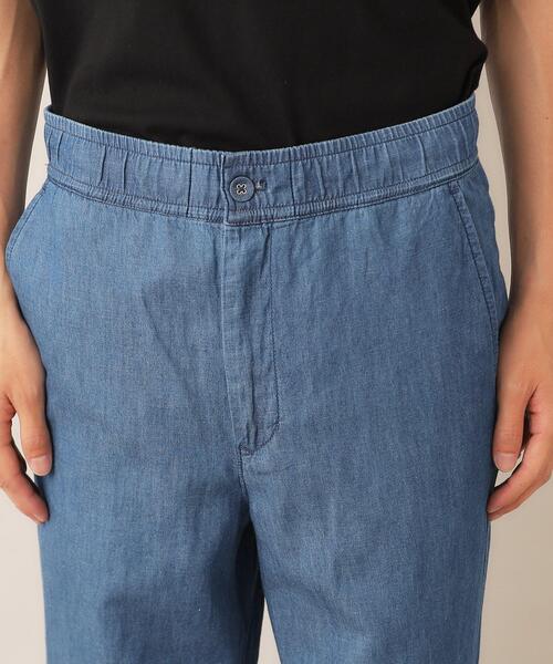 Dessin（デッサン）の「綿麻デニムドロストパンツ（デニムパンツ・メンズ・ネイビー/ブルー・03/02）」の14枚目の写真