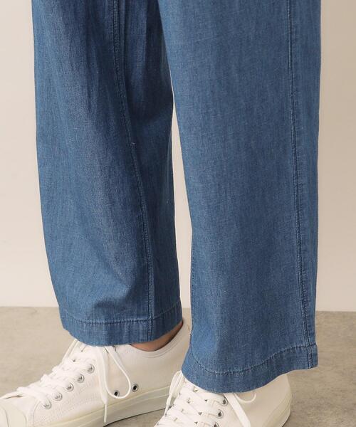 Dessin（デッサン）の「綿麻デニムドロストパンツ（デニムパンツ・メンズ・ネイビー/ブルー・03/02）」の17枚目の写真