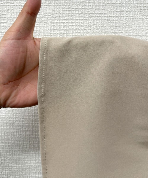 JUNOAH（ジュノア）の「Vネックジャンスカキャミワンピース（ワンピース・レディース・ブラック/チャコール/グレイッシュベージュ/ネイビー/カーキ・LARGE/MEDIUM/X-LARGE）」の10枚目の写真