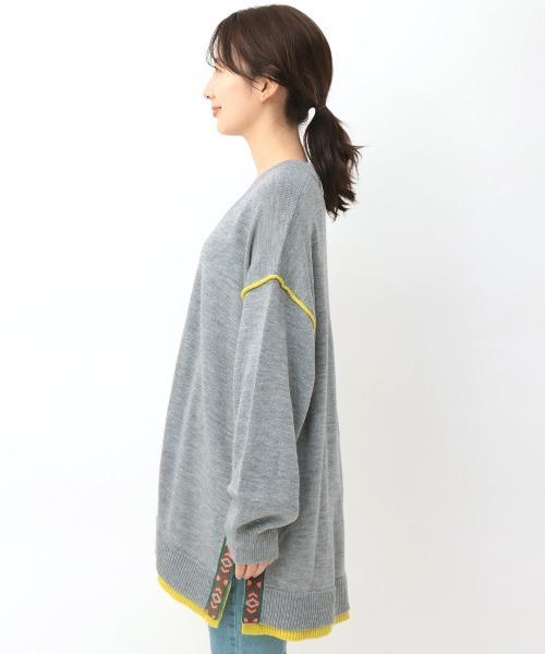 チチカカ（チチカカ）の「ウォッシャブルチロリーニットカーディガン（カーディガン/ボレロ・レディース・イエロー/レッド/グレー/ブラック・FREE）」の13枚目の写真