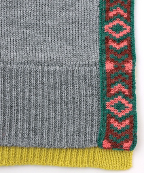 チチカカ（チチカカ）の「ウォッシャブルチロリーニットカーディガン（カーディガン/ボレロ・レディース・イエロー/レッド/グレー/ブラック・FREE）」の18枚目の写真