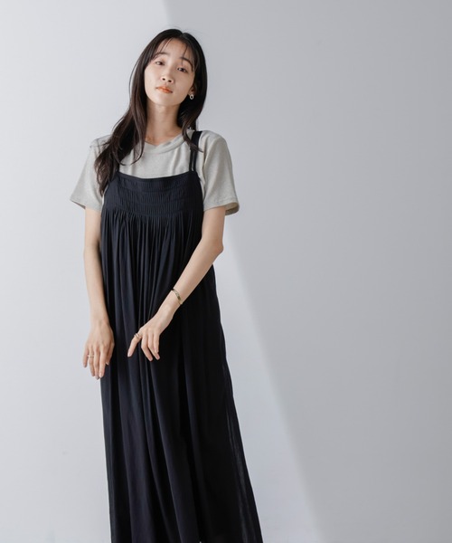 フロントピンタックキャミソールワンピース（ワンピース）｜nano･universe（ナノユニバース）