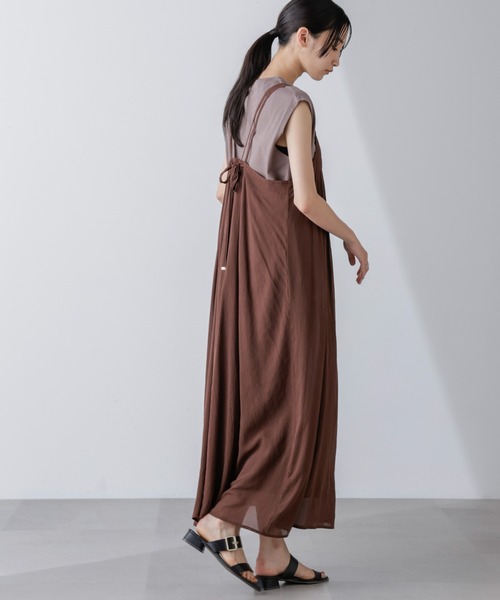 フロントピンタックキャミソールワンピース（ワンピース）｜nano･universe（ナノユニバース）