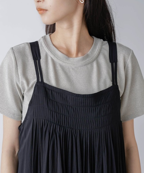 フロントピンタックキャミソールワンピース（ワンピース）｜nano･universe（ナノユニバース）