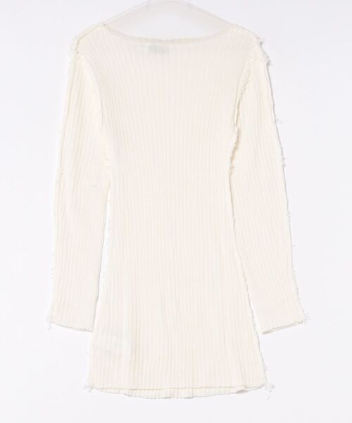 Desigual（デシグアル）の「VESTCHANGE ワンピースロングスリーブ（ワンピース・レディース・ホワイト・S/M/L/XL/XS）」の2枚目の写真