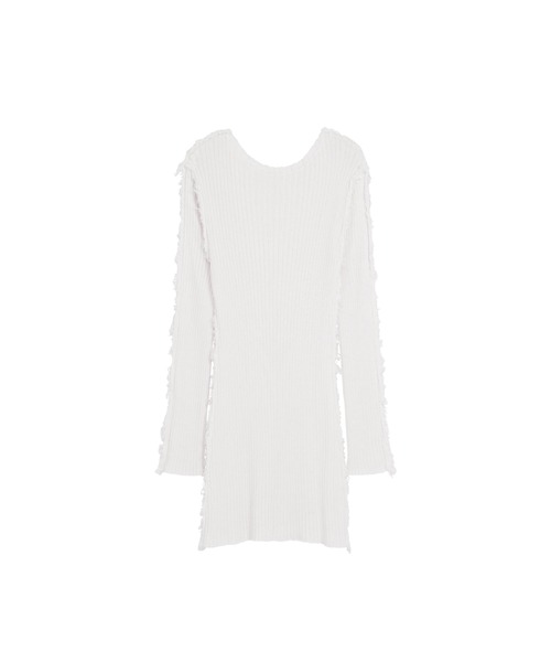 Desigual（デシグアル）の「VESTCHANGE ワンピースロングスリーブ（ワンピース・レディース・ホワイト・S/M/L/XL/XS）」の5枚目の写真