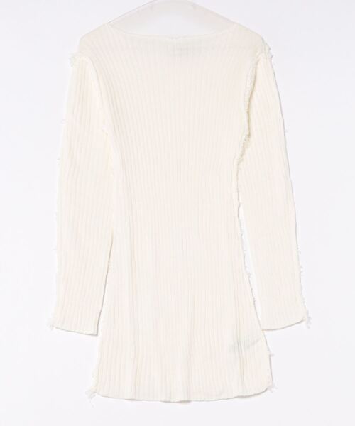 Desigual（デシグアル）の「VESTCHANGE ワンピースロングスリーブ（ワンピース・レディース・ホワイト・S/M/L/XL/XS）」の6枚目の写真