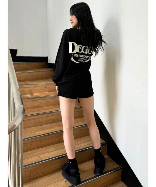 GYDA（ジェイダ）の「GYGY SOX（ソックス/靴下・レディース・アイボリー/ブラック・FREE）」の16枚目の写真