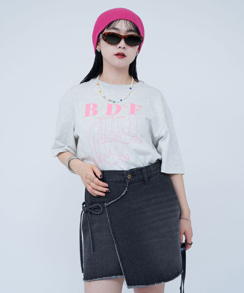 CIAOPANIC（チャオパニック）の「オーバーフレームサングラス（サングラス・レディース・ブラック/ホワイト/ブラウン・FREE）」の5枚目の写真