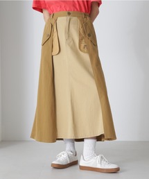 MILITARY LAYERED LIKE SKIRT/ミリタリーレイヤードスカート