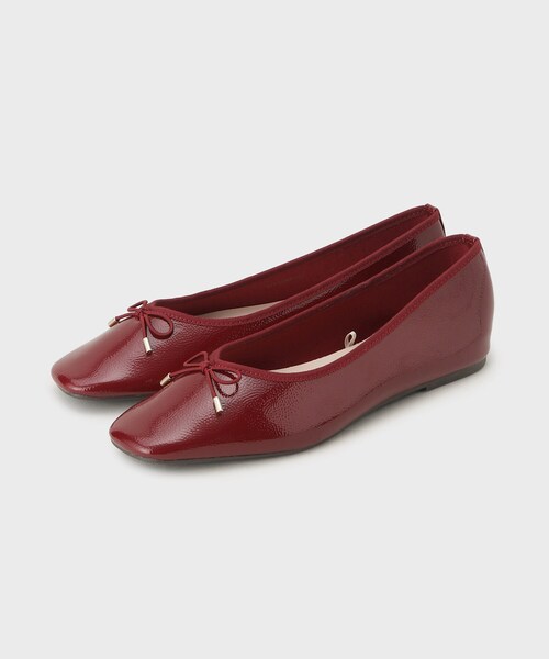 OPAQUE.CLIP(オペークドットクリップ)の「◆【定番】名品フラットバレエシューズ(パンプス・レディース・ライトベージュ/ブラック/ブラック系5/ホワイト系7/シルバー系5/ボルドー・35/30/25/50/45/40)」の5枚目の写真