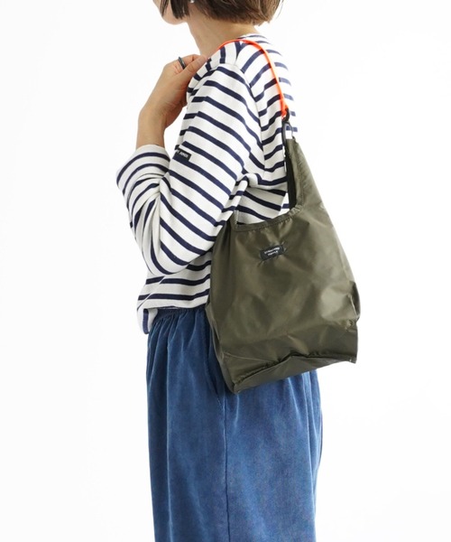 STANDARD SUPPLY(スタンダードサプライ)の「スタンダードサプライ / REGII レジー / LUNCH BAG ランチバッグ(トートバッグ・レディース・ブラック/ホワイト/カーキ/サックスブルー/ネイビー/ダークグレー/ピンク/グレイッシュベージュ・FREE)」の12枚目の写真
