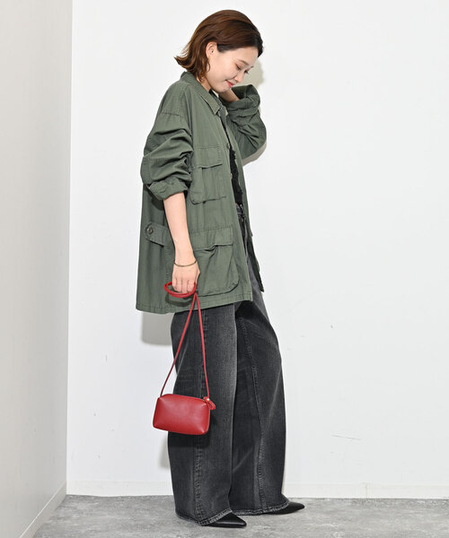 Healthy denim（ヘルシーデニム）の「Healthy DENIM SLOBE別注 PINK PEPPER（デニムパンツ・レディース・ブラック/ブルー・25cm/24cm/23cm）」の13枚目の写真