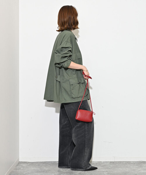 Healthy denim（ヘルシーデニム）の「Healthy DENIM SLOBE別注 PINK PEPPER（デニムパンツ・レディース・ブラック/ブルー・25cm/24cm/23cm）」の14枚目の写真