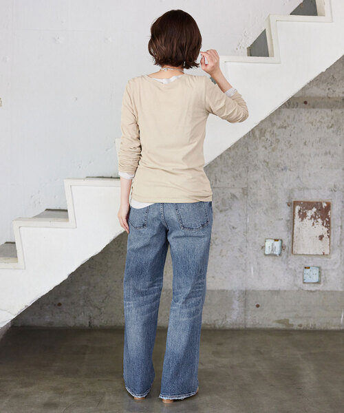 SLOBE IENA別注healthy denim pink pepper 23