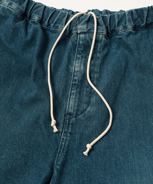 Jieda(ジエダ)の「PARACHUTE DENIM PANTS(デニムパンツ・メンズ・ブラック/インディゴブルー・1/2)」の15枚目の写真