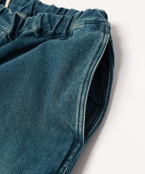 Jieda(ジエダ)の「PARACHUTE DENIM PANTS(デニムパンツ・メンズ・ブラック/インディゴブルー・1/2)」の14枚目の写真