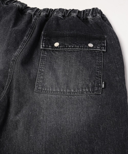 デニム・ジーパン No.0322 black denim parachute string PT No.0322 black denim parachute string PT (HOLY IN CODE/デニム