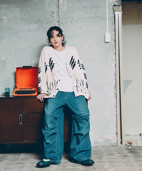 Jieda（ジエダ）の「PARACHUTE DENIM PANTS（デニムパンツ