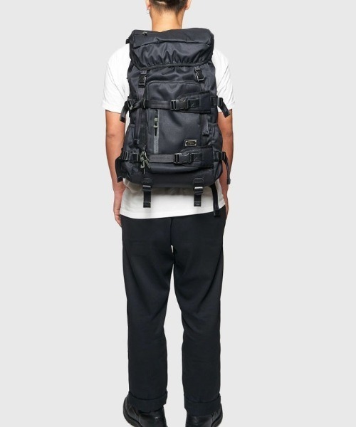 AS2OV(アッソブ)の「【AS2OV/アッソブ】 CORDURA DOBBY 305D BACK PACK / バックパック リュック(バックパック/リュック・メンズ・ブラック/カーキ・FREE)」の22枚目の写真