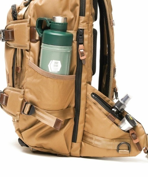 AS2OV(アッソブ)の「【AS2OV/アッソブ】 CORDURA DOBBY 305D BACK PACK / バックパック リュック(バックパック/リュック・メンズ・ブラック/カーキ・FREE)」の12枚目の写真